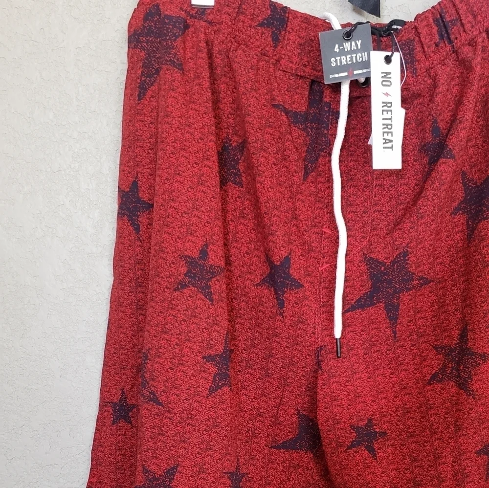 No Retreat swim trunks